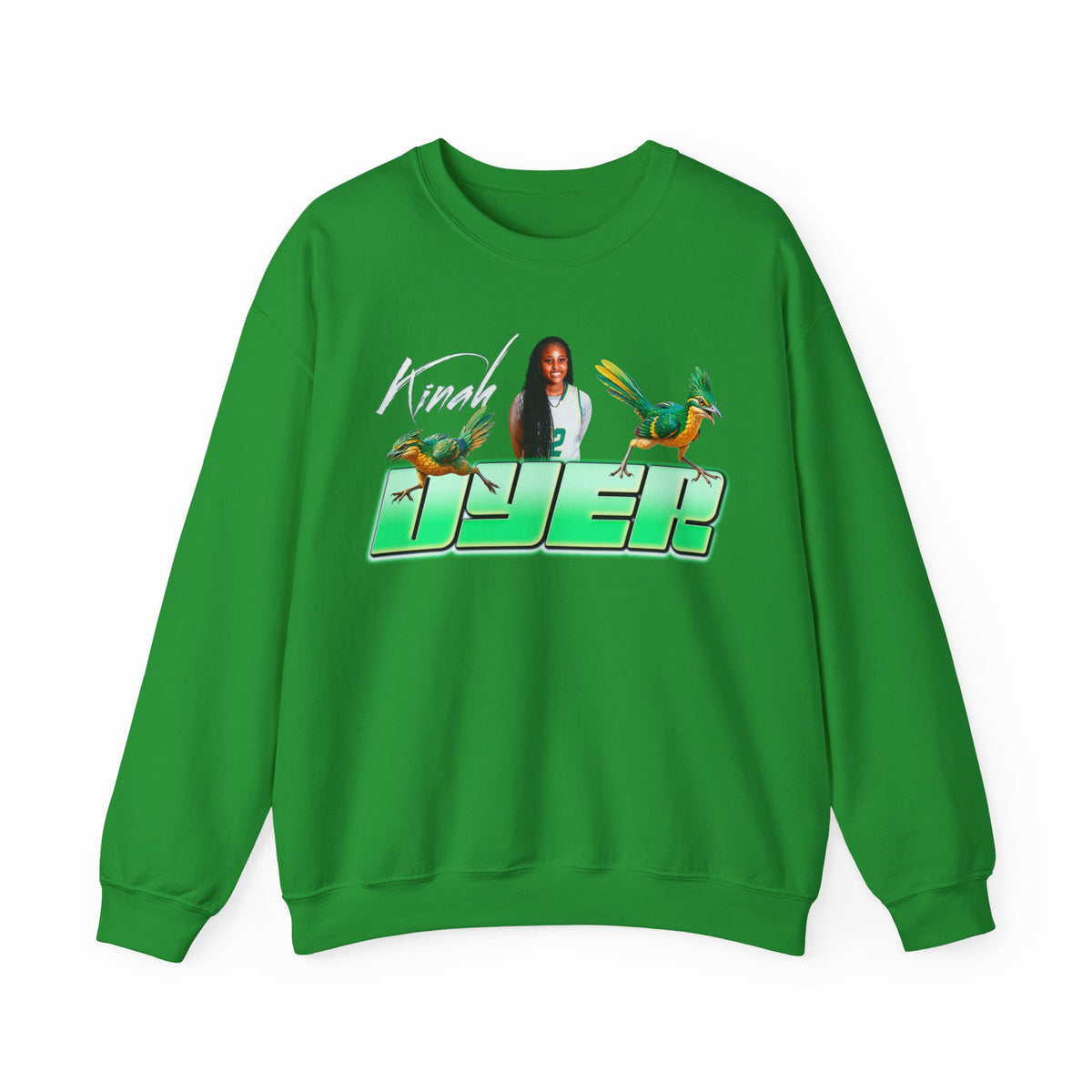 Kinah Dyer Big Last Name Crewneck Sweatshirt