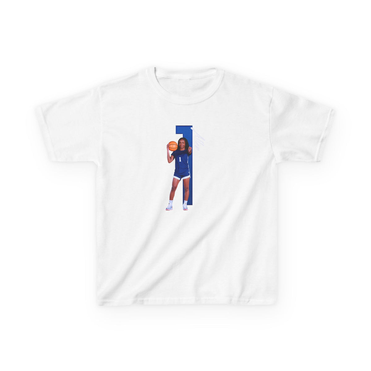 Angel Allen Player Icon Number Kids Tee