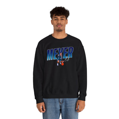 Copy of El Meyer Cursive Combo Colored Crewneck Sweatshirt