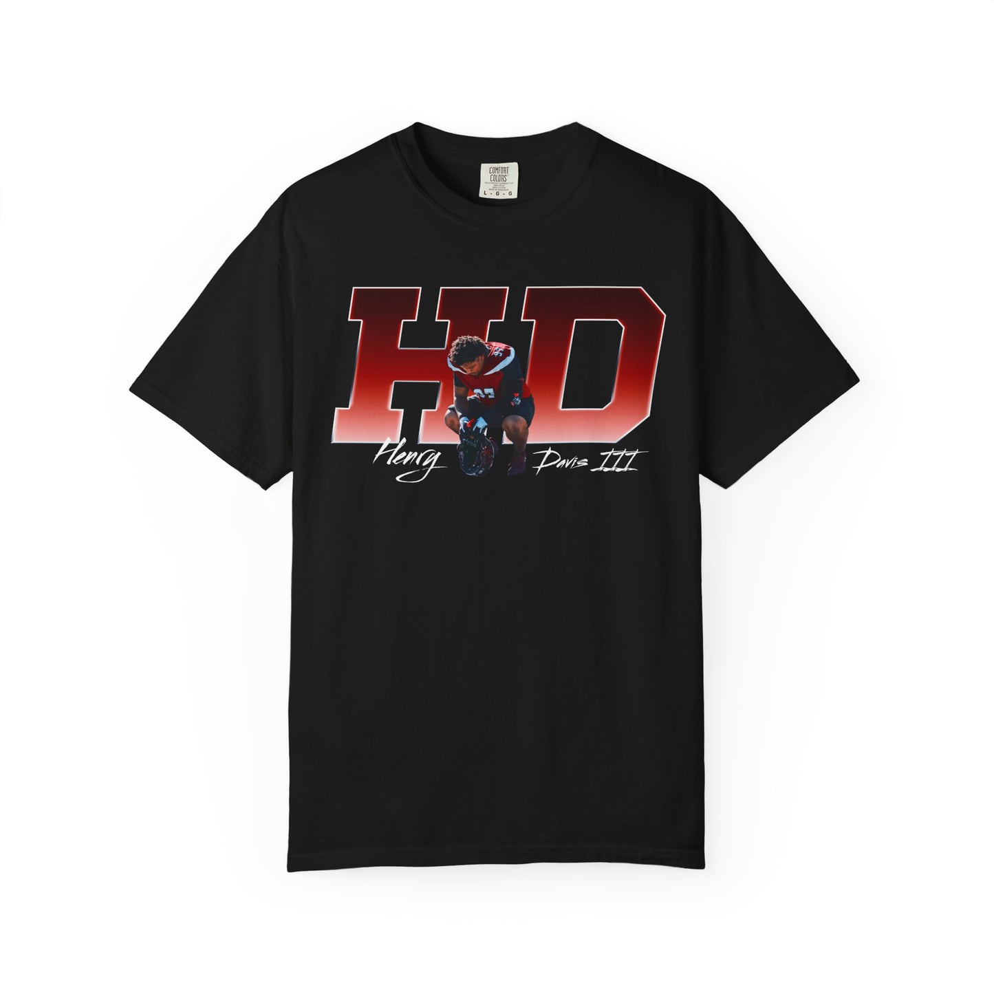 Henry Davis III Big Initials Premium Tee