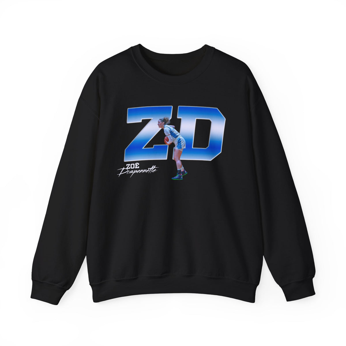 Zoë Dispennette Big Initials Crewneck Sweatshirt