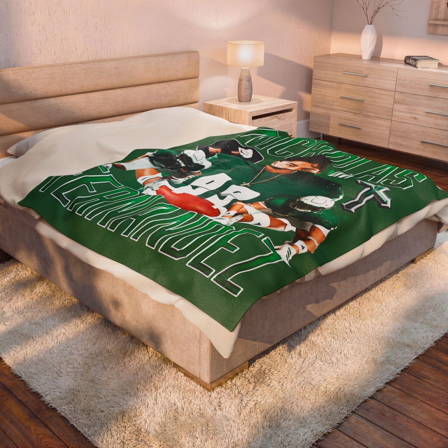 Nicholas Fernandez 60"-80" Plush Blanket