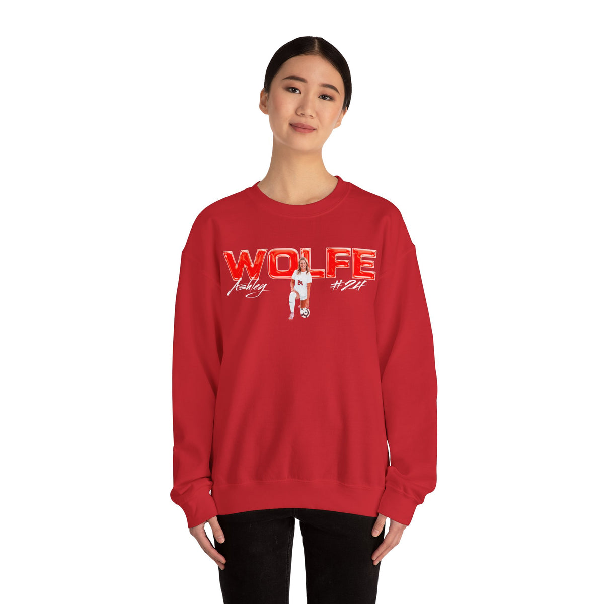 Ashley Wolfe Lowkey Crewneck Sweatshirt
