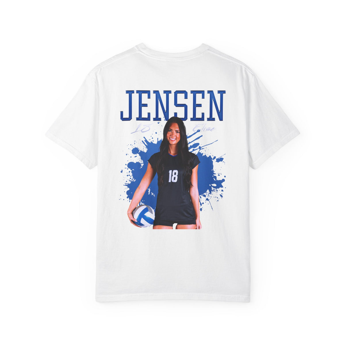 Elise Jensen Logo Front & Back Premium Tee