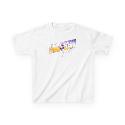 Ian Haagen Cursive Combo Colored Kids Tee