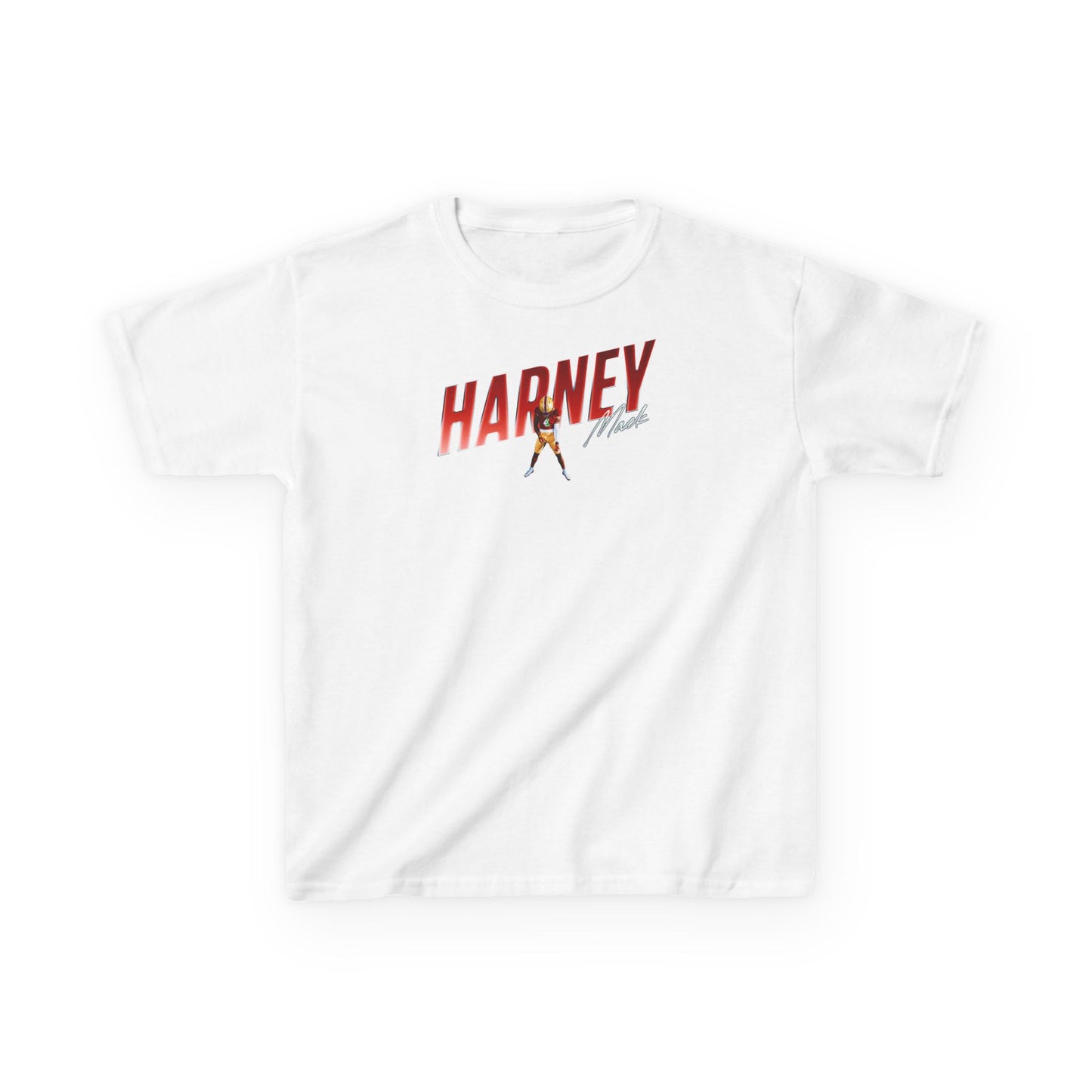 Mack Harney Cursive Combo Colored Kids Tee