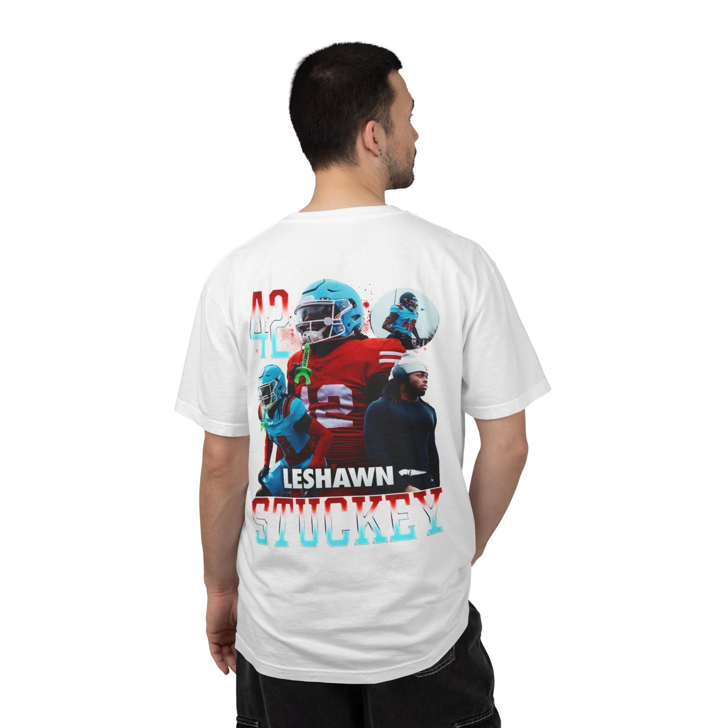 Leshawn Stuckey Logo Front & Back Premium Tee