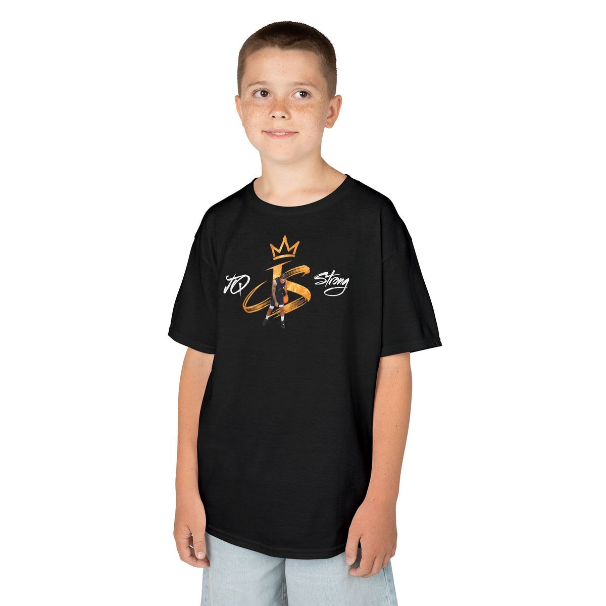 JQ Strong Featured Logo Kids Tee