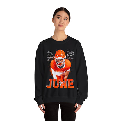 CJ June Featured Quote Crewneck Sweatshirt