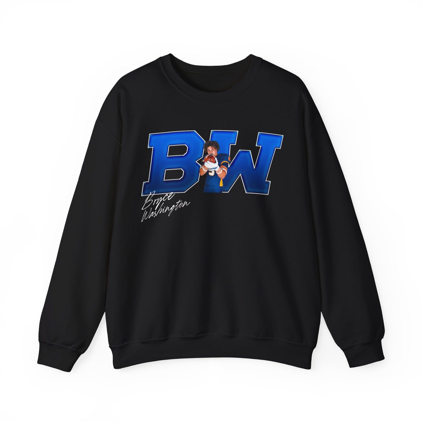 Bryce Washington Big Initials Crewneck Sweatshirt