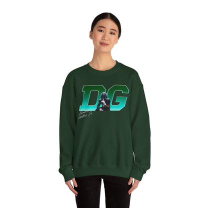 Demetrius Geathers Jr. Big Initials Crewneck Sweatshirt