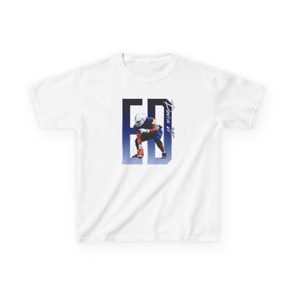 Erick Davis Jr. Player Icon Initials Kids Tee