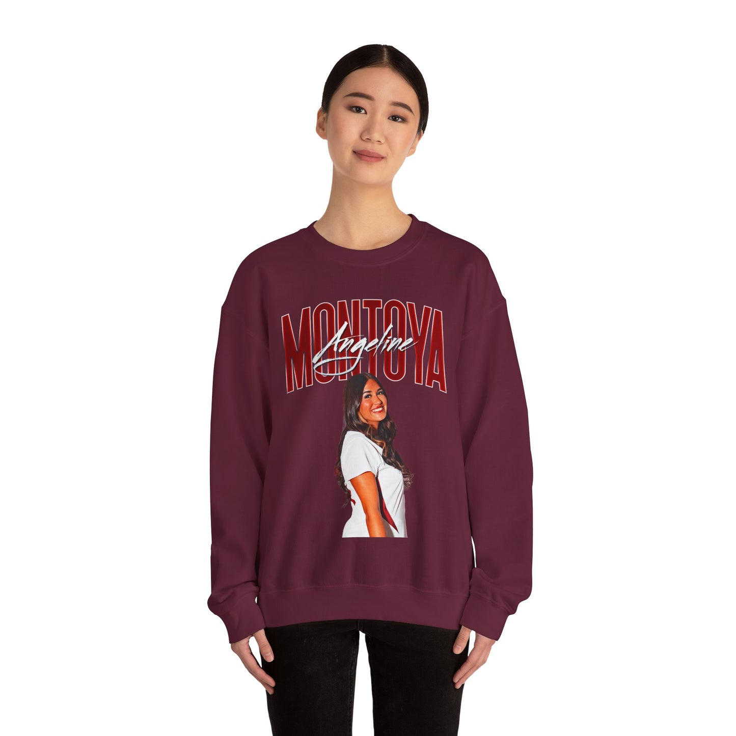Angeline Montoya Athlete Glory Crewneck Sweatshirt