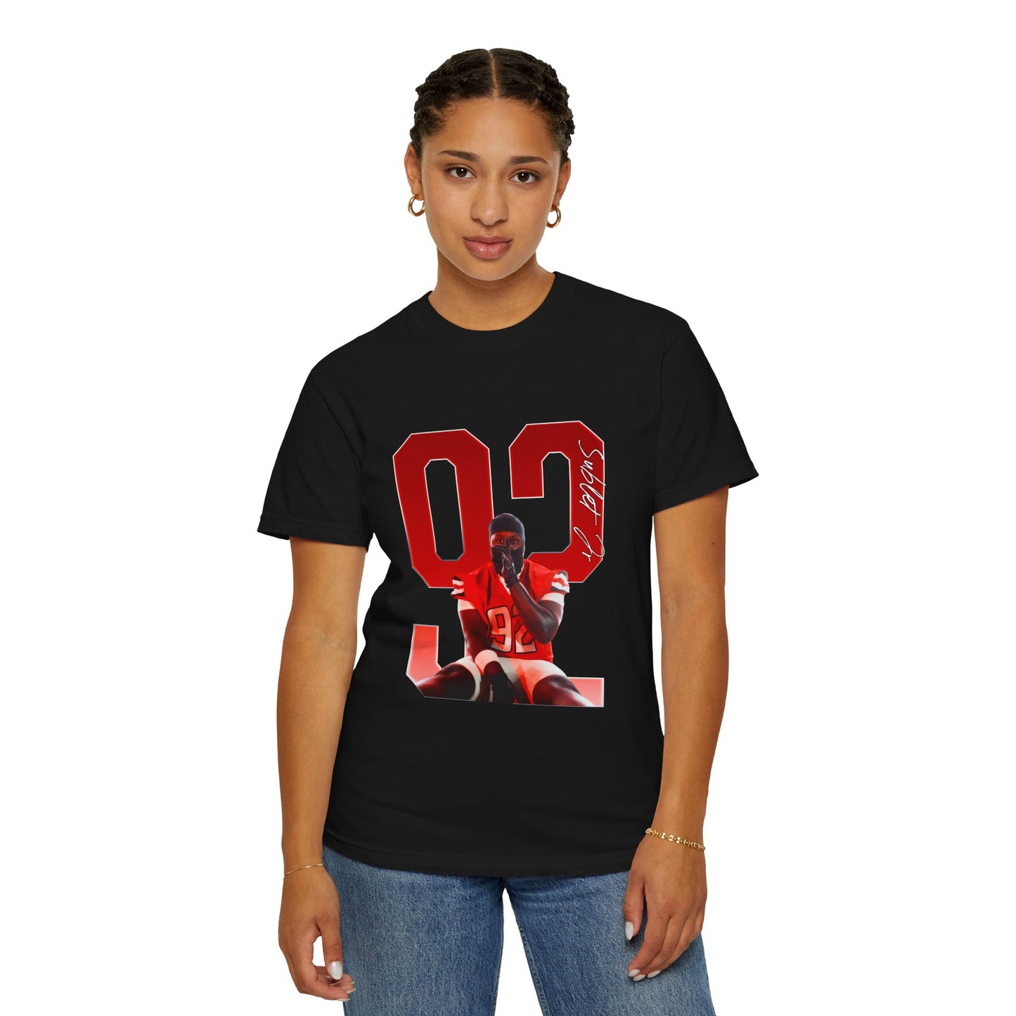Broderick Sublet Jr. Player Icon Number Premium Tee