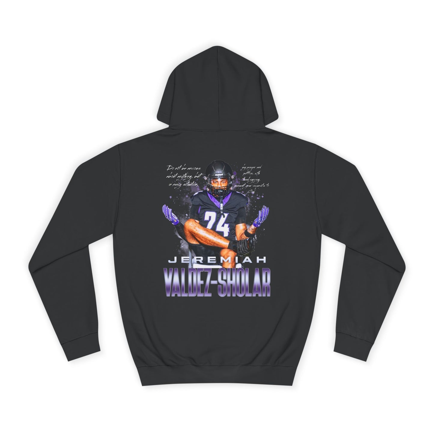 Jeremiah Valdez-Sholar Featured Quote Premium Hoodie