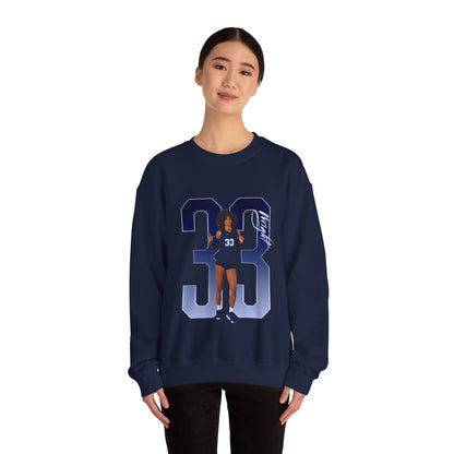 Kennedi Wright Player Icon Number Crewneck Sweatshirt
