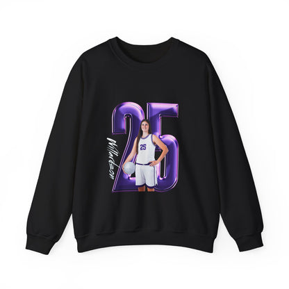 Nicole Willardson Player Icon Number Crewneck Sweatshirt