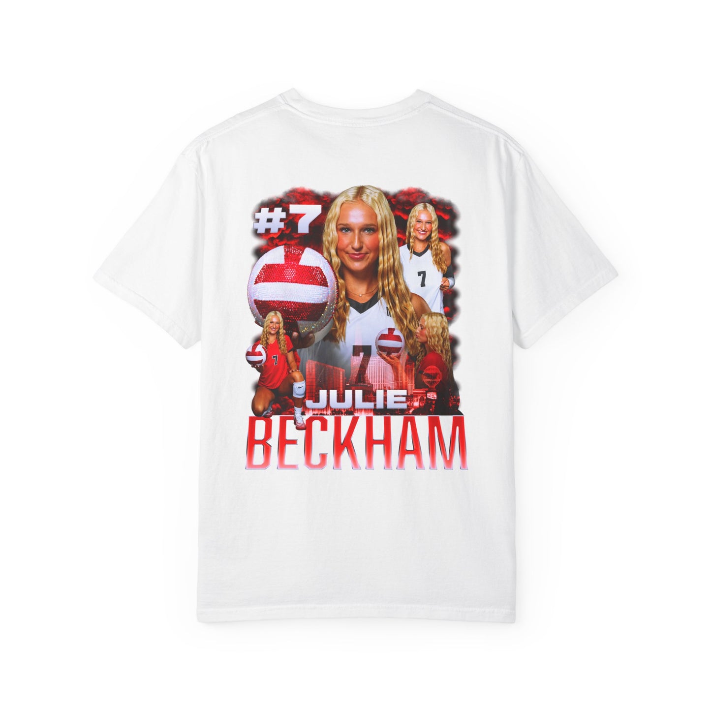 Julie Beckham Logo Front & Back Premium Tee