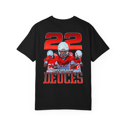 Devaon Holman Logo Front & Back Premium Tee