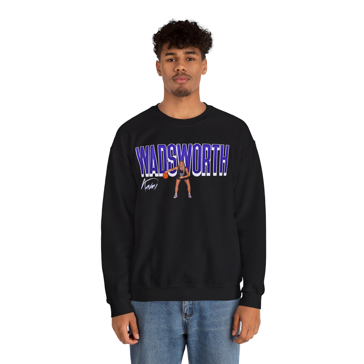 Kami Wadsworth Big Last Name Crewneck Sweatshirt