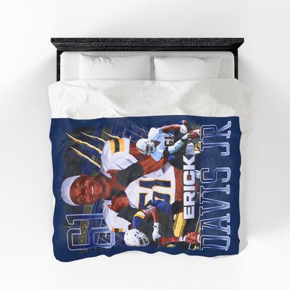 Erick Davis Jr. 60"-80" Plush Blanket