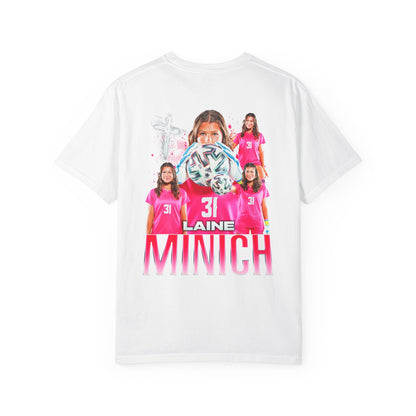 Laine Minich Logo Front & Back Premium Tee
