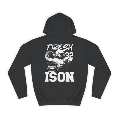 Fresh Ison Vintage Blackout Premium Hoodie