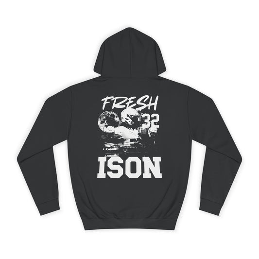 Fresh Ison Vintage Blackout Premium Hoodie