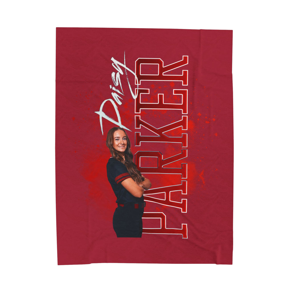 Daisy Parker 60"-80" Plush Blanket