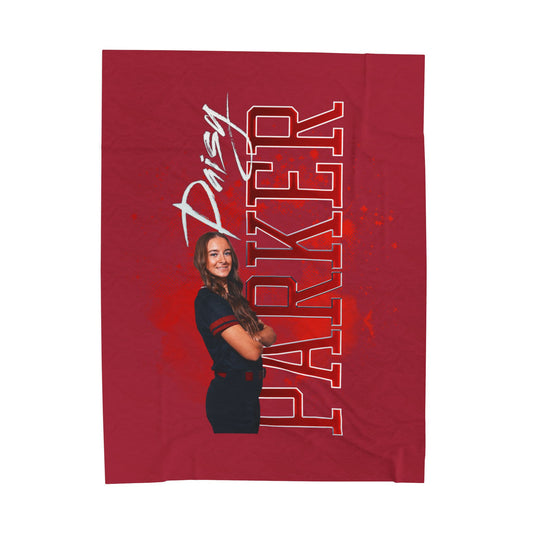 Daisy Parker 60"-80" Plush Blanket