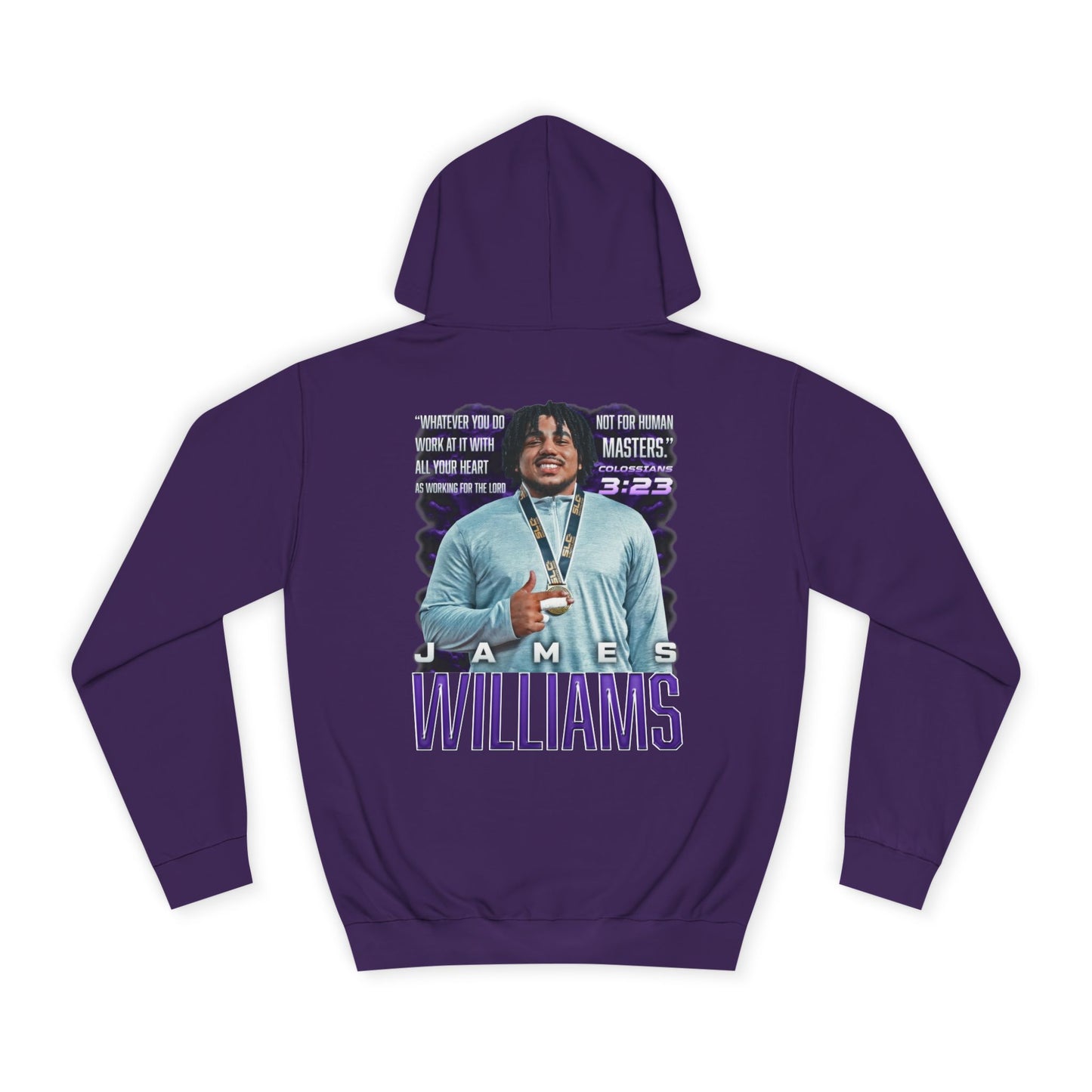 James Williams Featured Quote Premium Hoodie