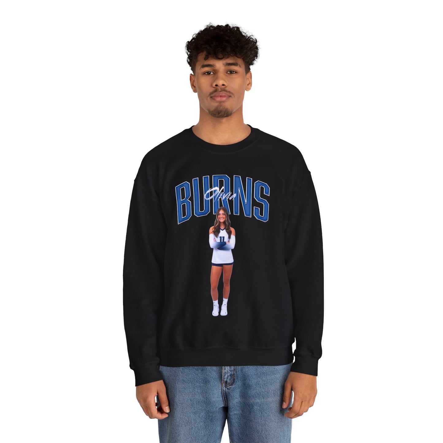 Olivia Burns Athlete Glory Crewneck Sweatshirt