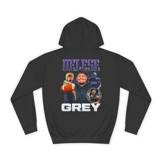 Uelese Grey Premium Hoodie