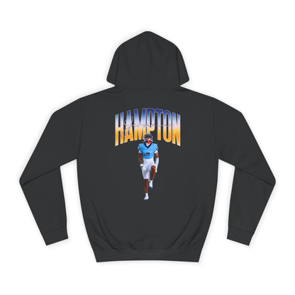 Jermaine Hampton Curved Combo Colored Premium Hoodie