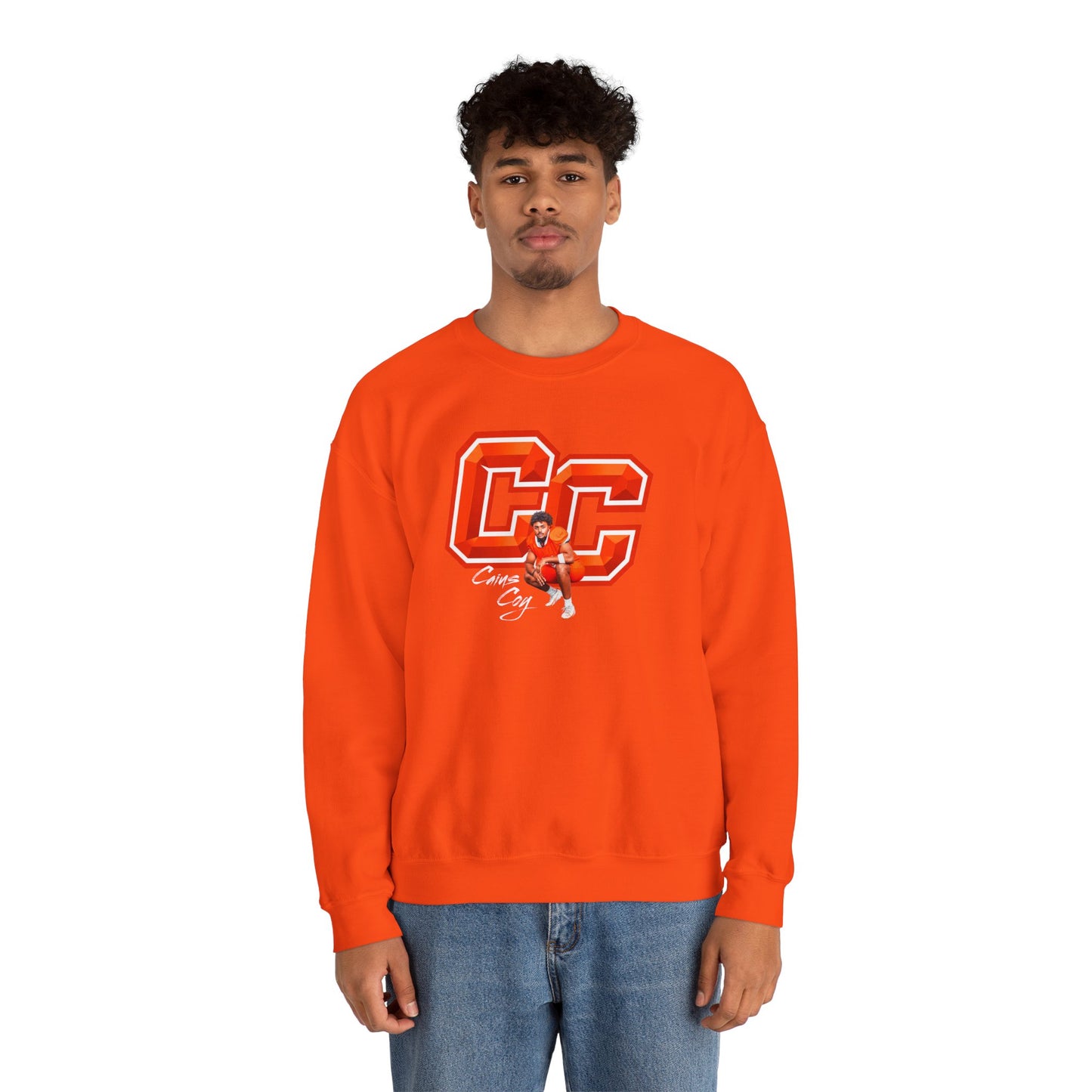 Caius Coy Featured Logo Crewneck Sweatshirt