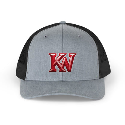 Kendall White Logo Trucker Hat