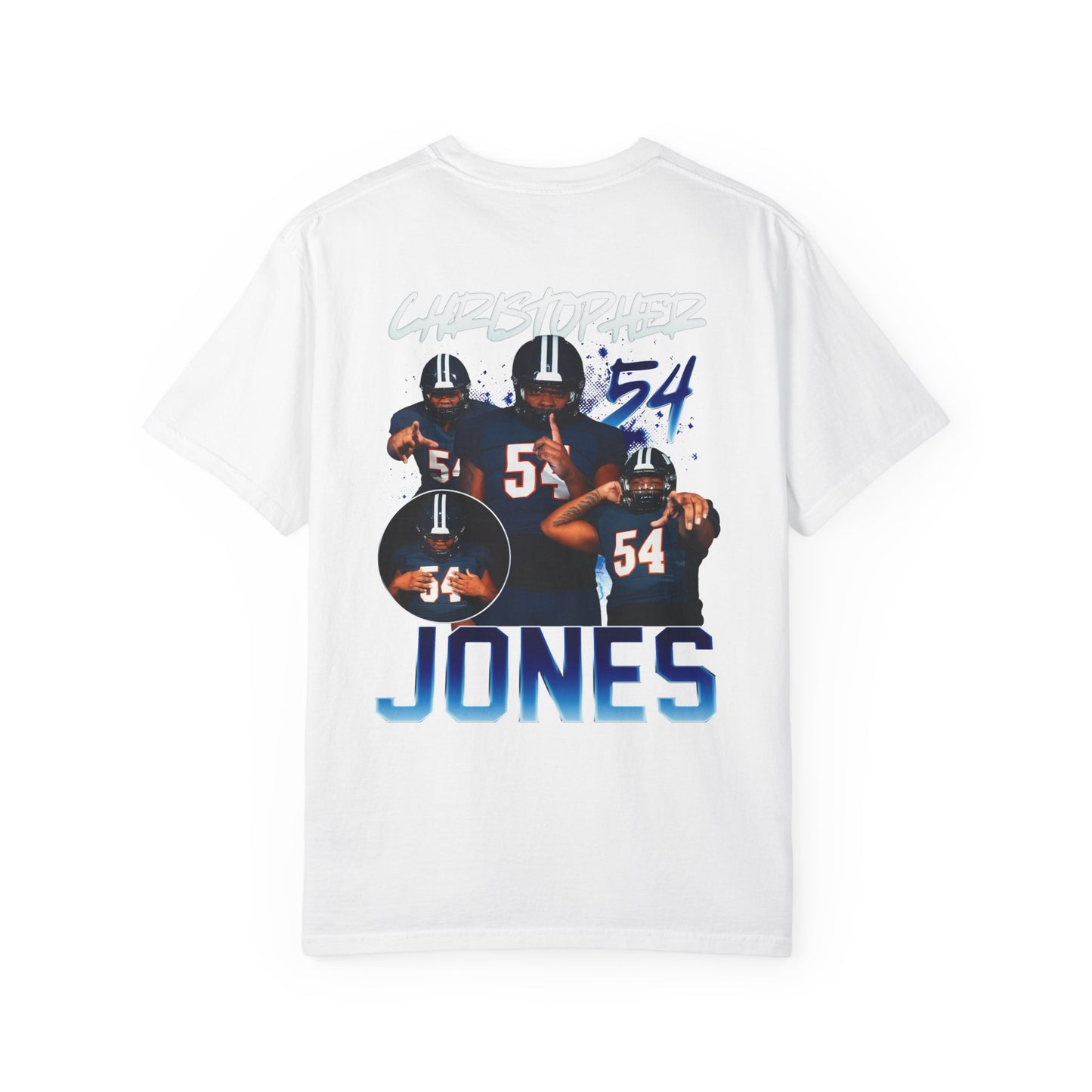 Christopher Jones Logo Front & Back Premium Tee