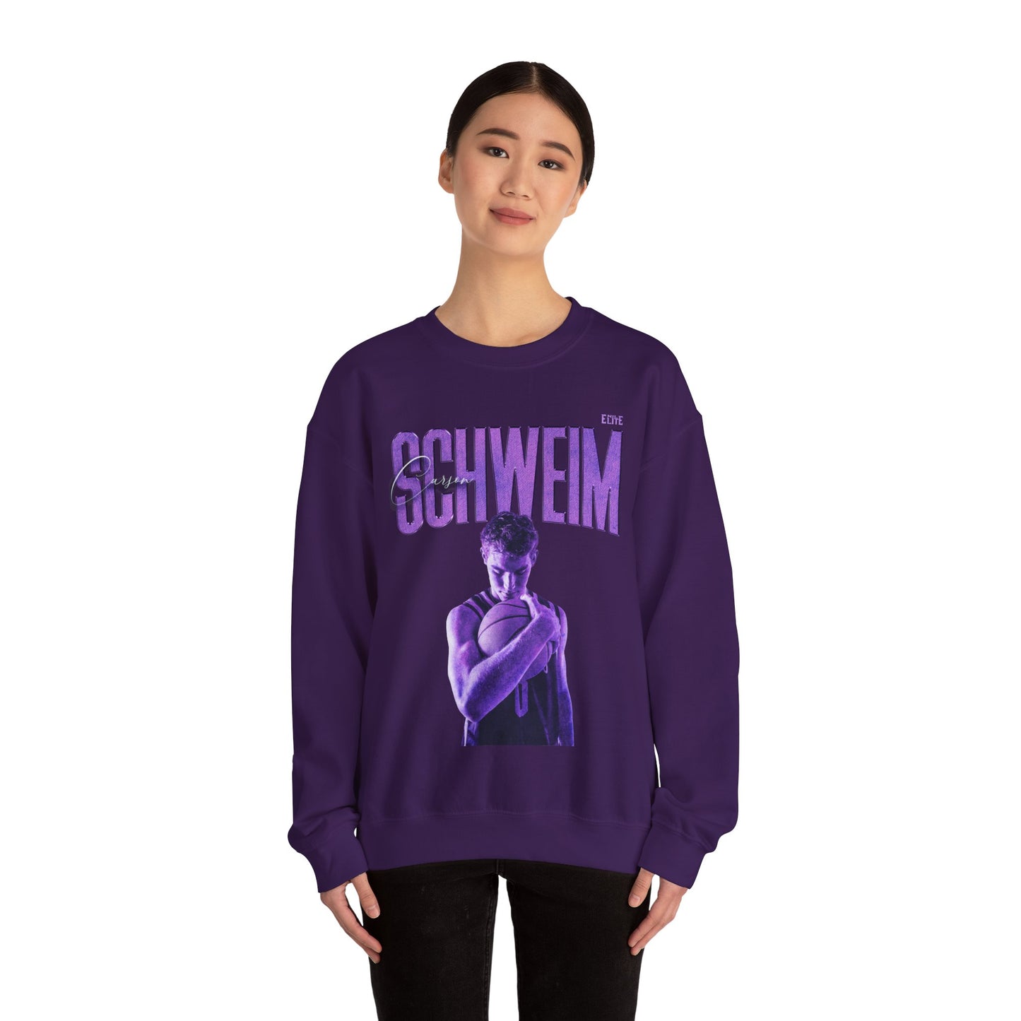 Carson Schweim Faded Glory Crewneck Sweatshirt
