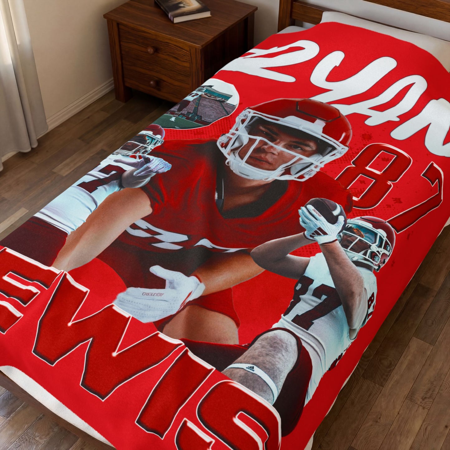 Ryan Lewis 60"-80" Plush Blanket
