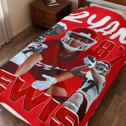 Ryan Lewis 60"-80" Plush Blanket