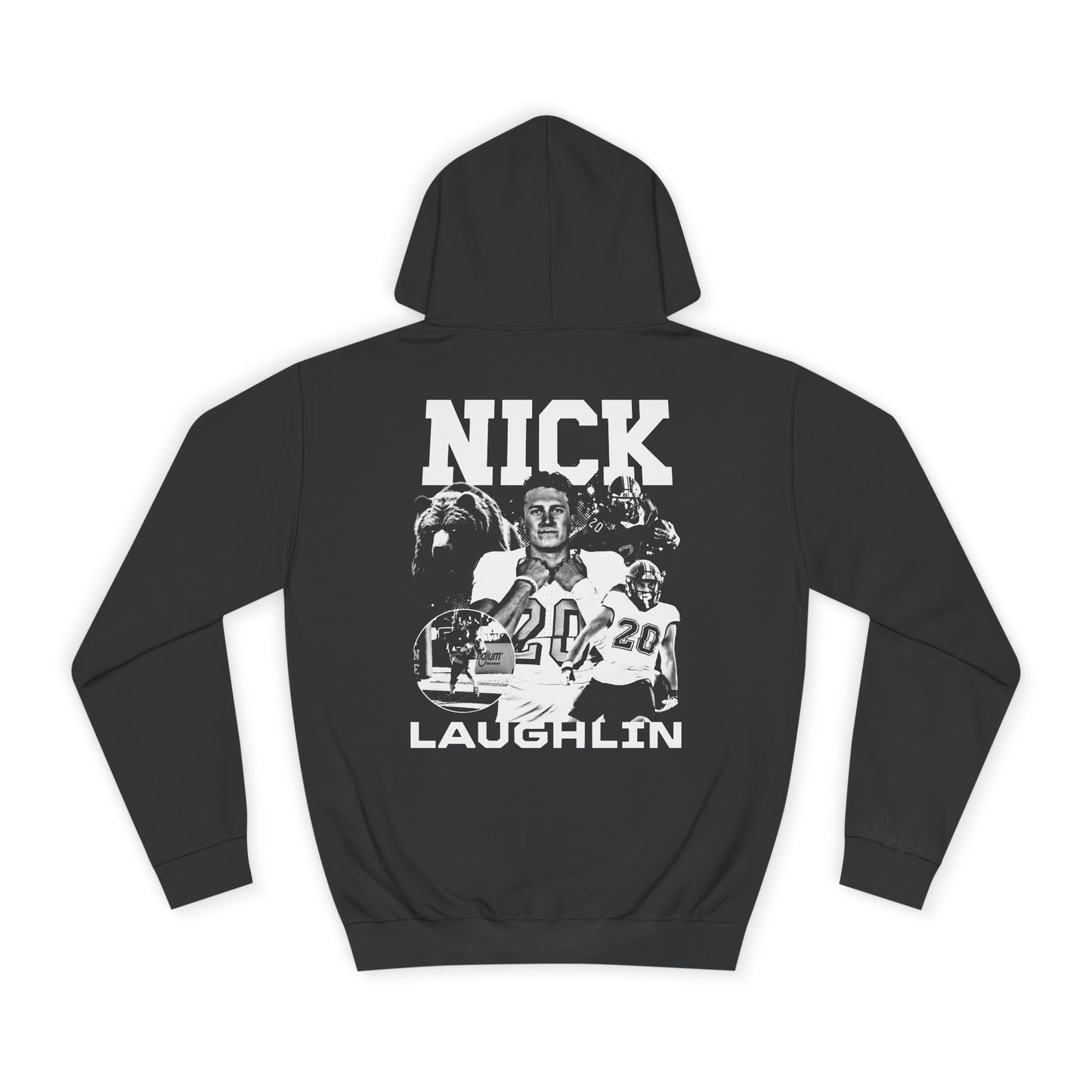 Nick Laughlin Vintage Blackout Premium Hoodie