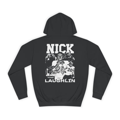 Nick Laughlin Vintage Blackout Premium Hoodie