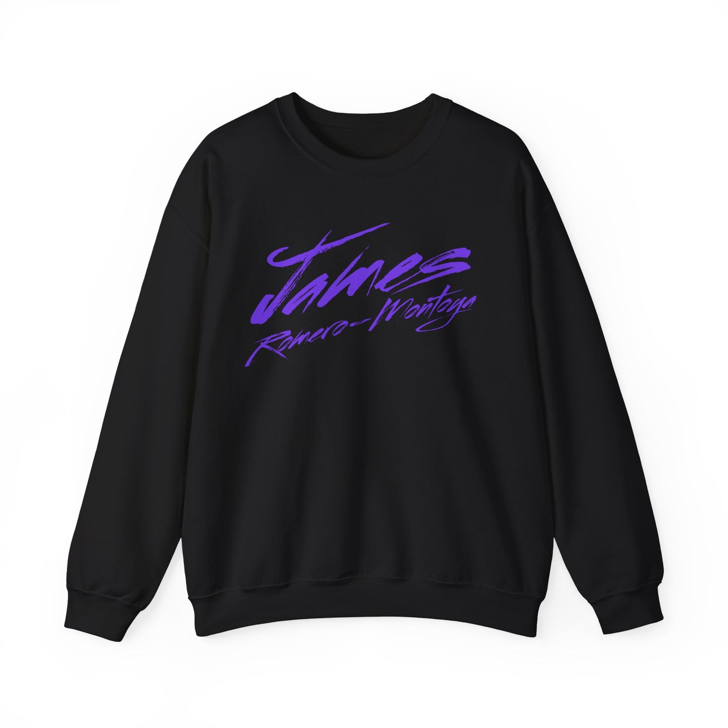 James Romero-Montoya Cursive Crewneck Sweatshirt