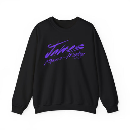James Romero-Montoya Cursive Crewneck Sweatshirt