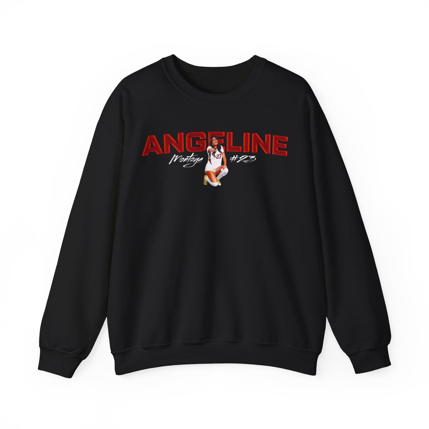 Angeline Montoya Lowkey Crewneck Sweatshirt
