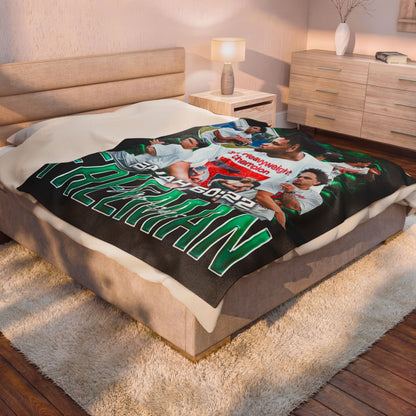 Copy of Marcus Freeman 60"-80" Plush Blanket