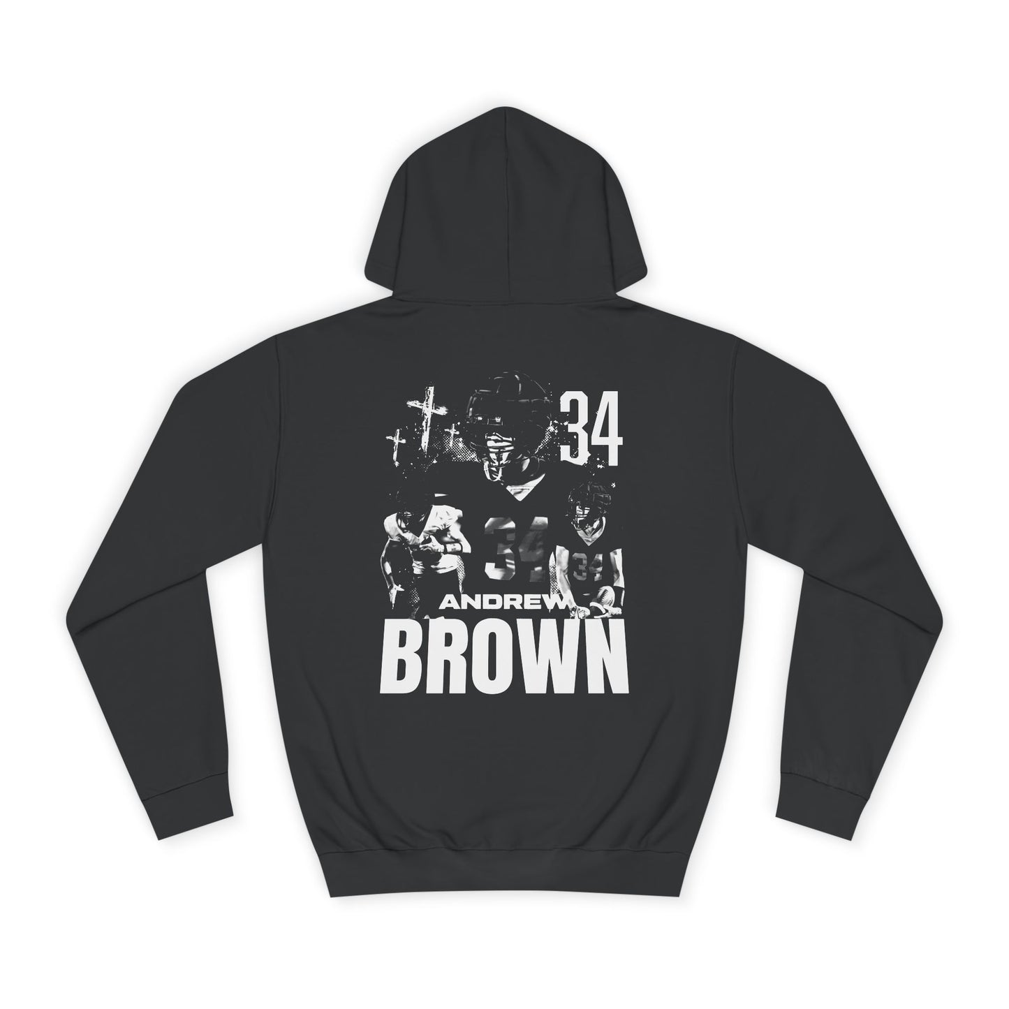 Andrew Brown Vintage Blackout Premium Hoodie