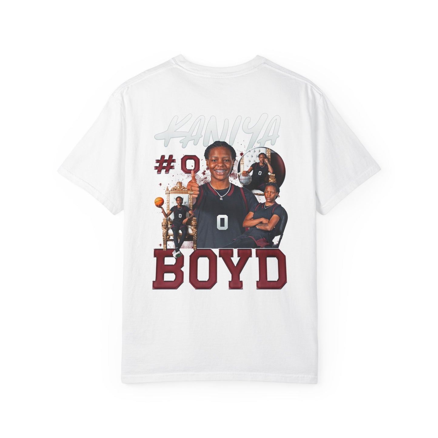 Kaniya Boyd Logo Front & Back Premium Tee
