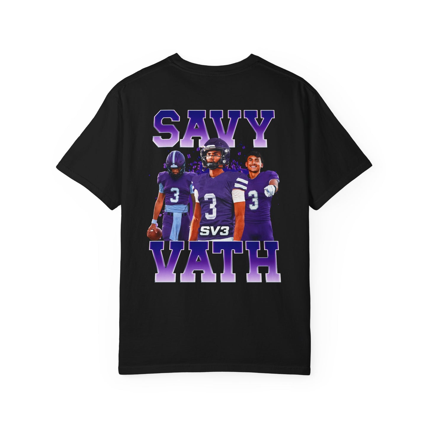 Savy Vath Logo Front & Back Premium Tee