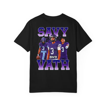 Savy Vath Logo Front & Back Premium Tee